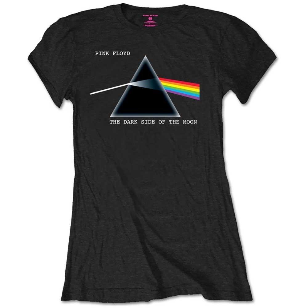 Dark Side Of The Moon Courier Tshirt Damen Schwarz S von Pink Floyd