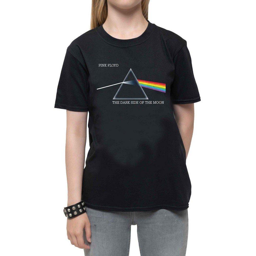 Dark Side Of The Moon Courier Tshirt Jungen Schwarz 116 von Pink Floyd