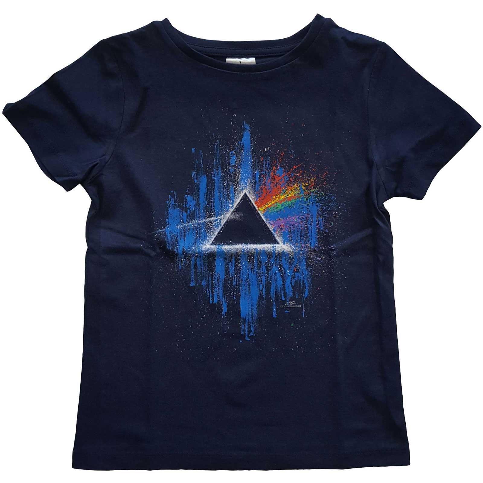 Dark Side Of The Moon Tshirt Jungen Marine 146/152 von Pink Floyd