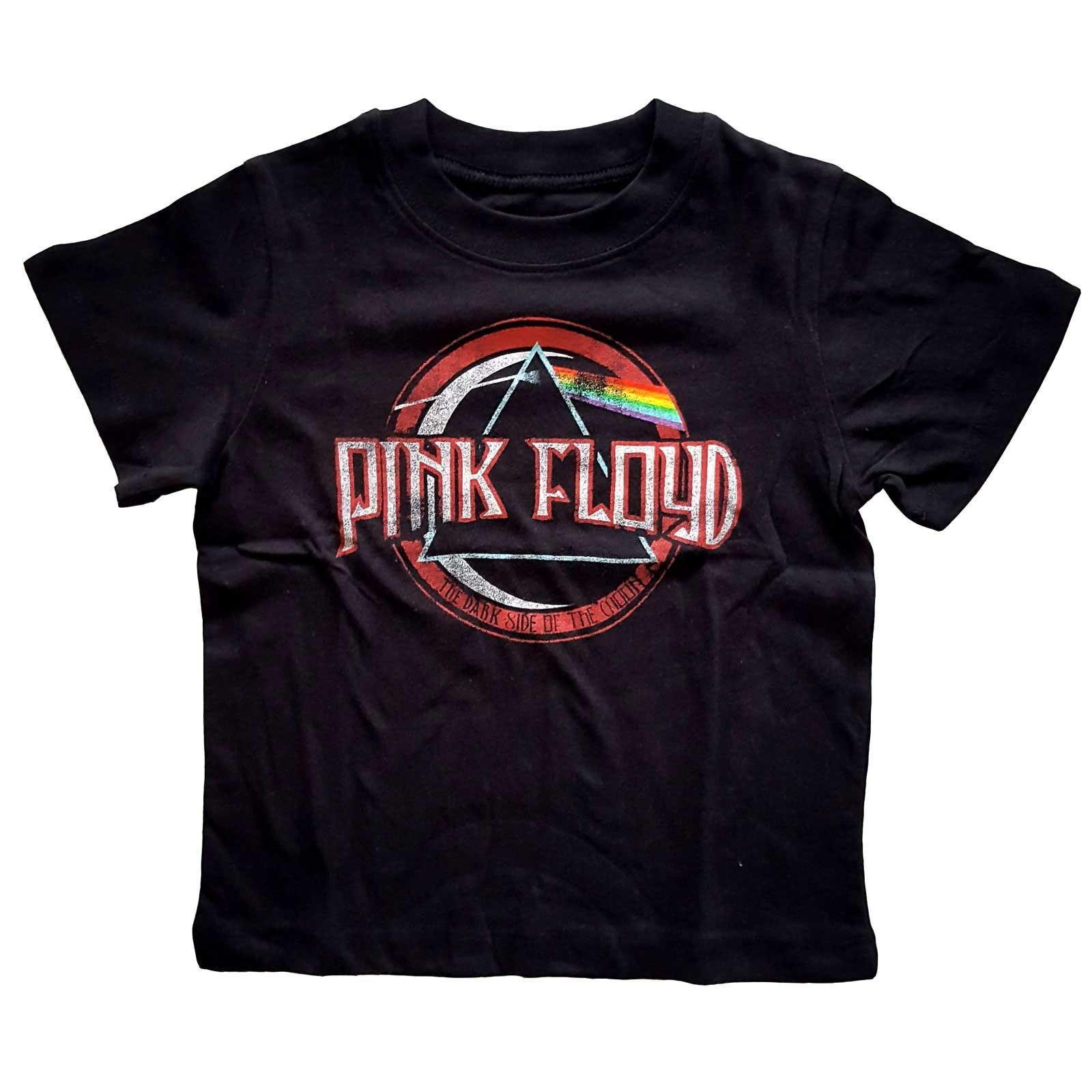 Dark Side Of The Moon Tshirt Jungen Schwarz 104 von Pink Floyd