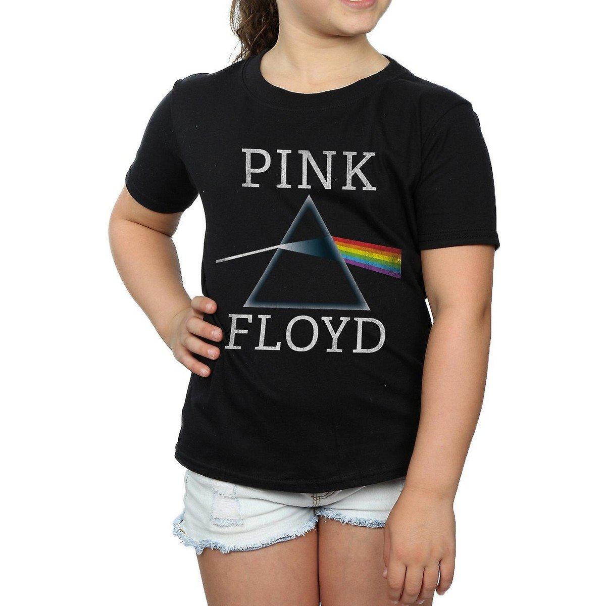 Dark Side Of The Moon Tshirt Mädchen Schwarz 128 von Pink Floyd