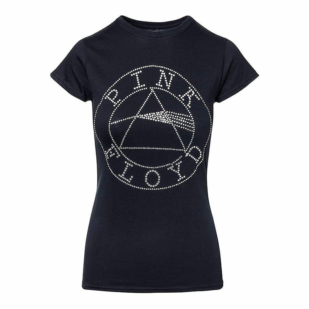 Diamante Tshirt Logo Damen Schwarz XL von Pink Floyd