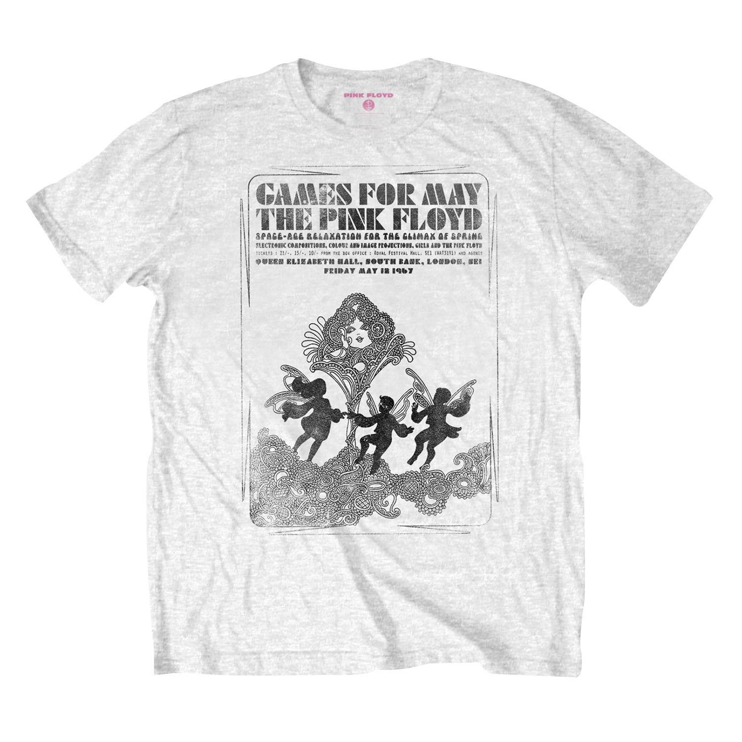 Games For May Tshirt Damen Weiss S von Pink Floyd