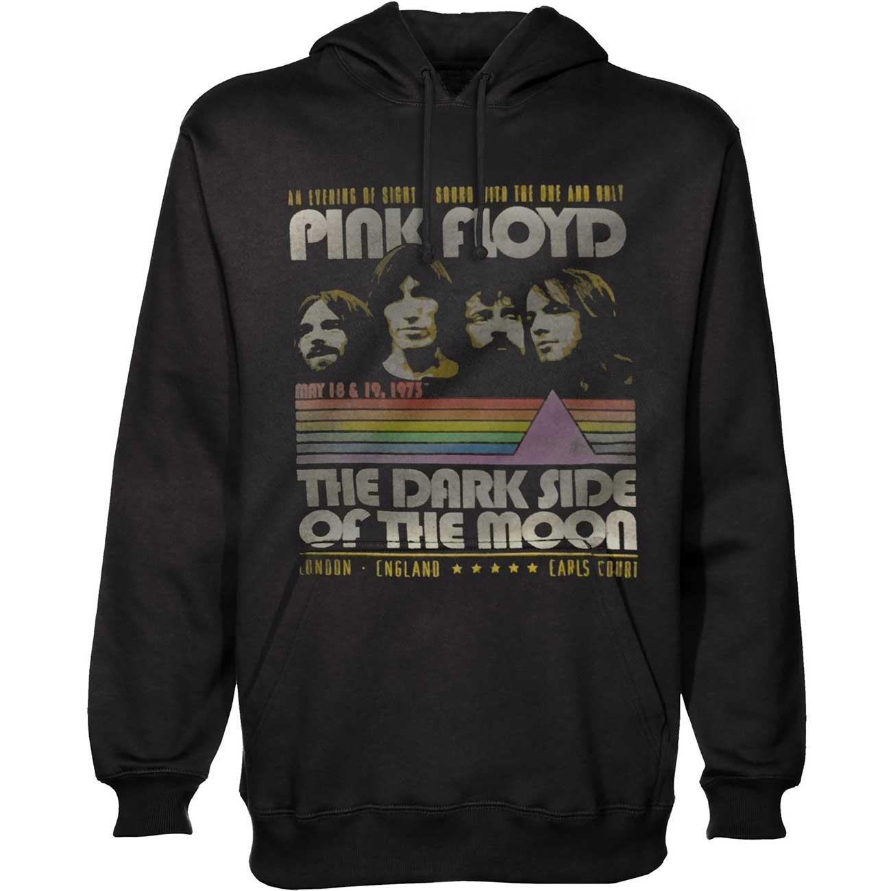 Kapuzenpullover Damen Schwarz L von Pink Floyd