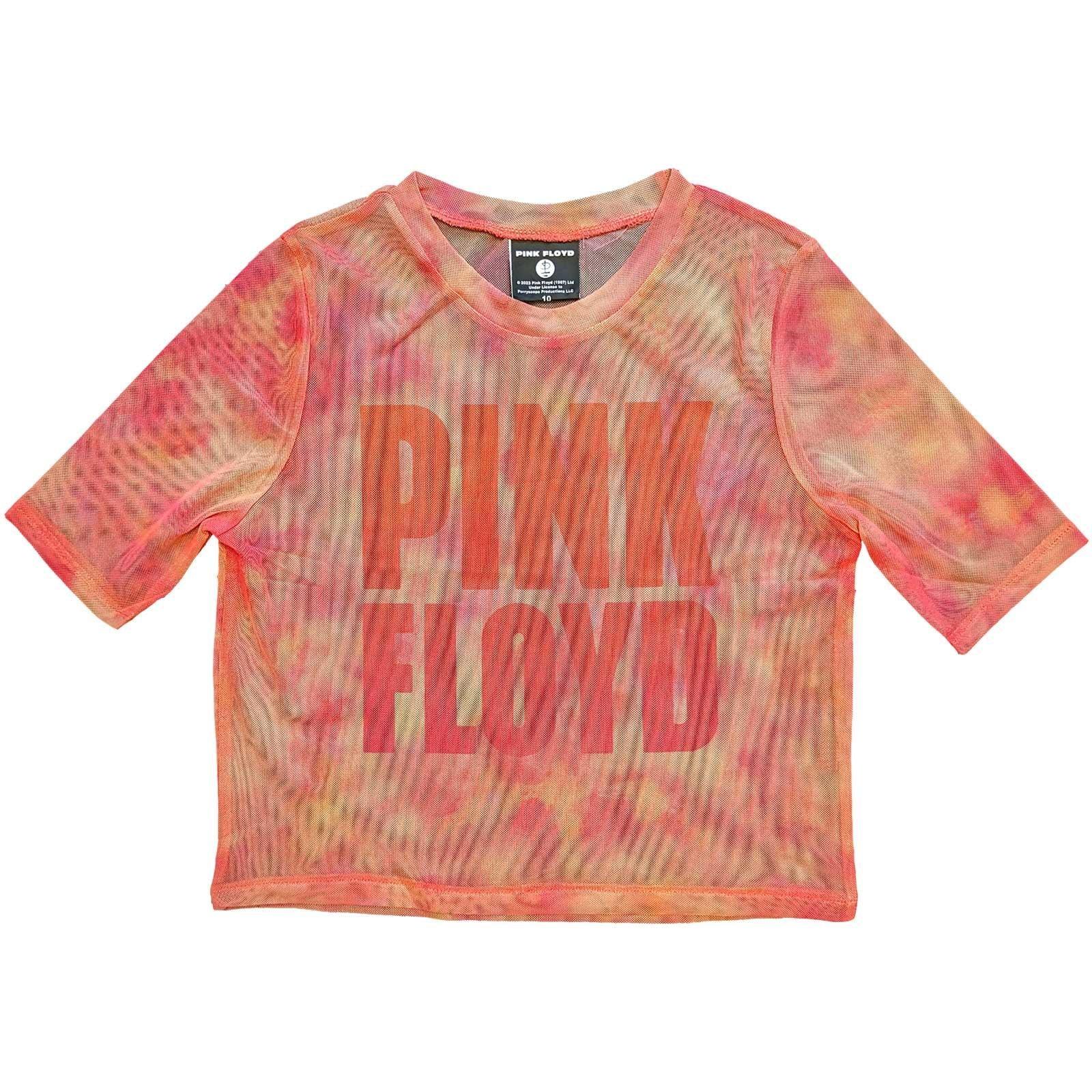 Kurzes Top Damen Pink XL von Pink Floyd