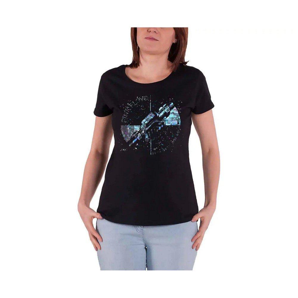 Machine Greeting Tshirt Damen Schwarz L von Pink Floyd