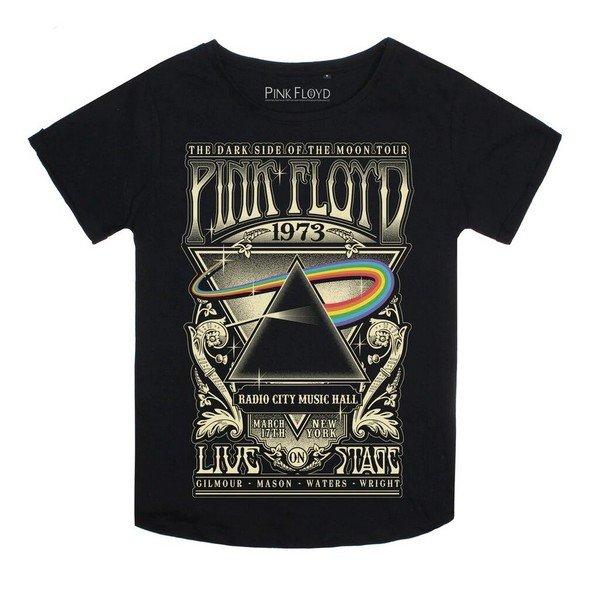 Carnegie Tshirt Damen Schwarz S von Pink Floyd