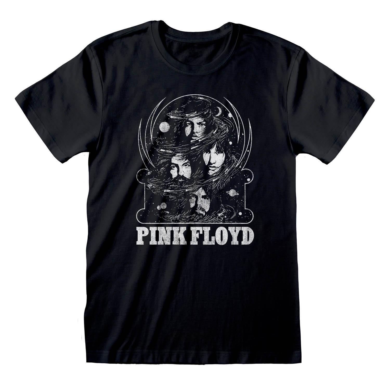 T-shirt Damen Schwarz L von Pink Floyd