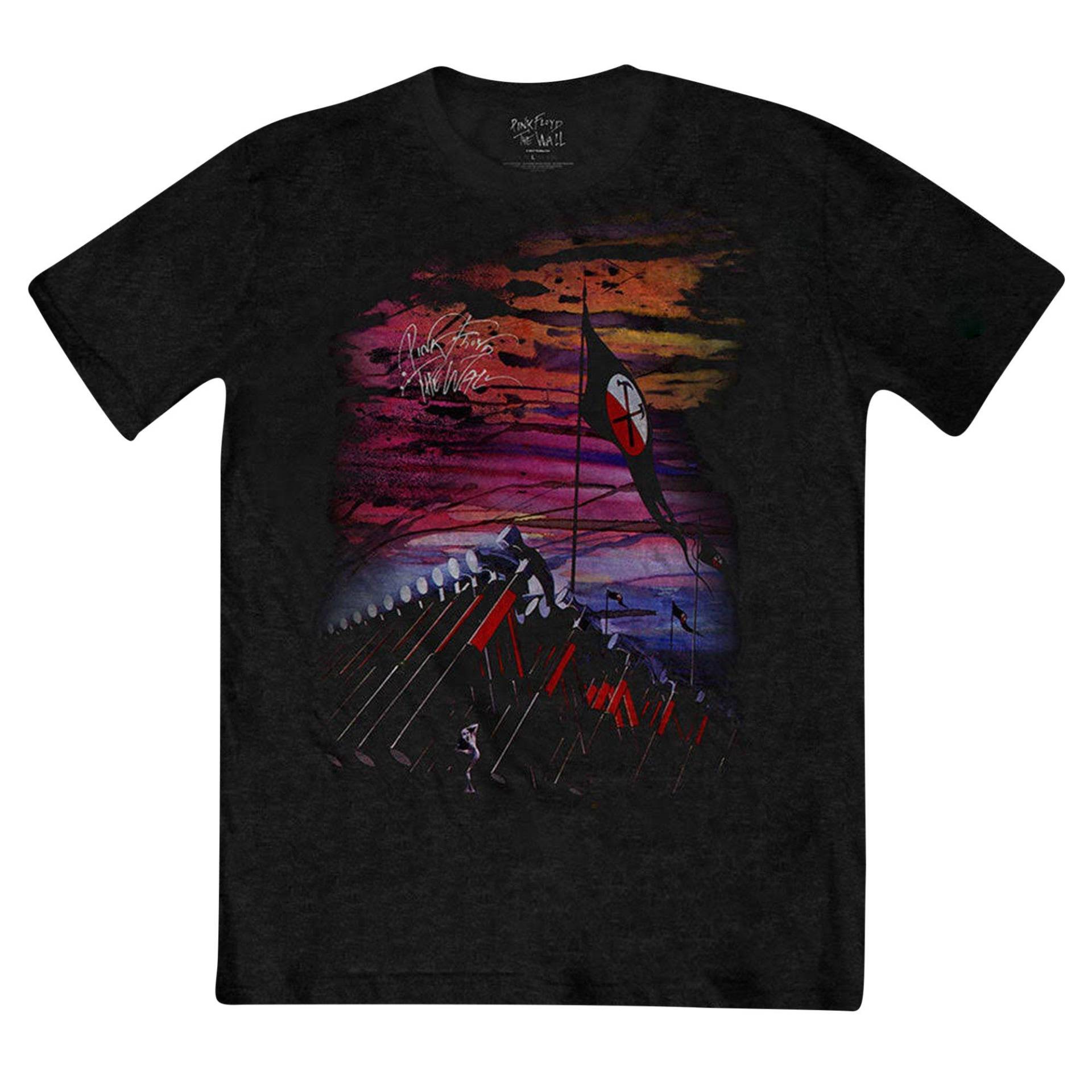 The Wall Hammers Tshirt Damen Schwarz M von Pink Floyd