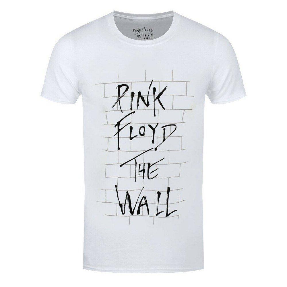 The Wall Tshirt Damen Weiss S von Pink Floyd