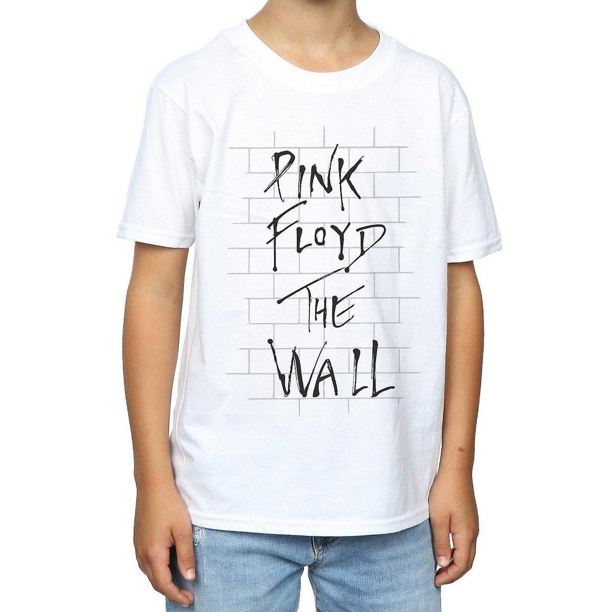 The Wall Tshirt Jungen Weiss 128 von Pink Floyd