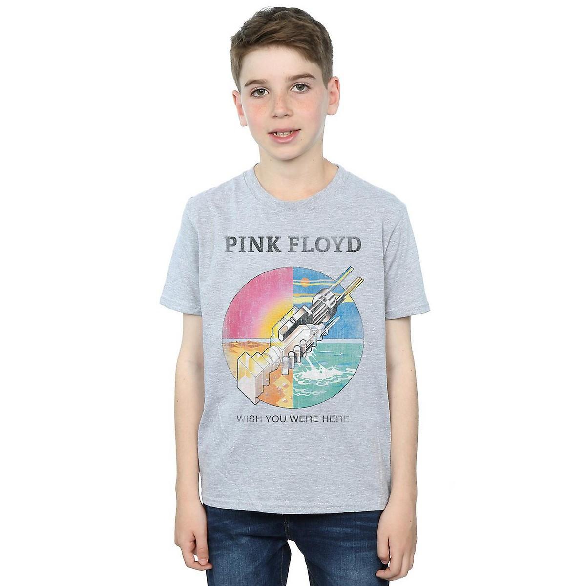 Wish You Were Here Tshirt Jungen Grau 116 von Pink Floyd