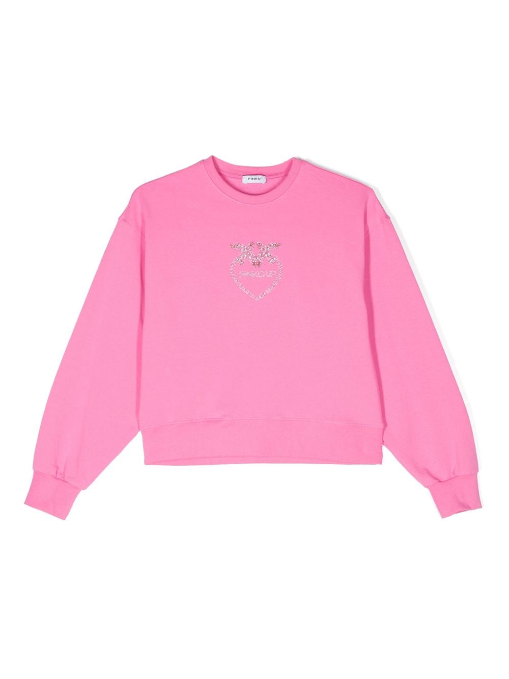 Pinko Kids crystal-embellished sweatshirt von Pinko Kids