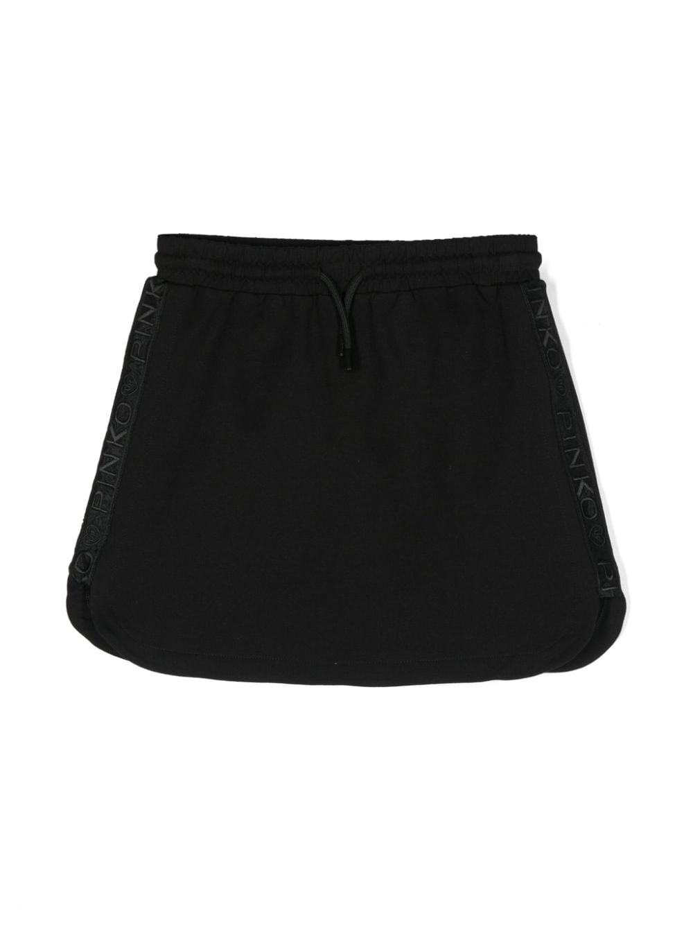 Pinko Kids logo-trim skirt - Black von Pinko Kids