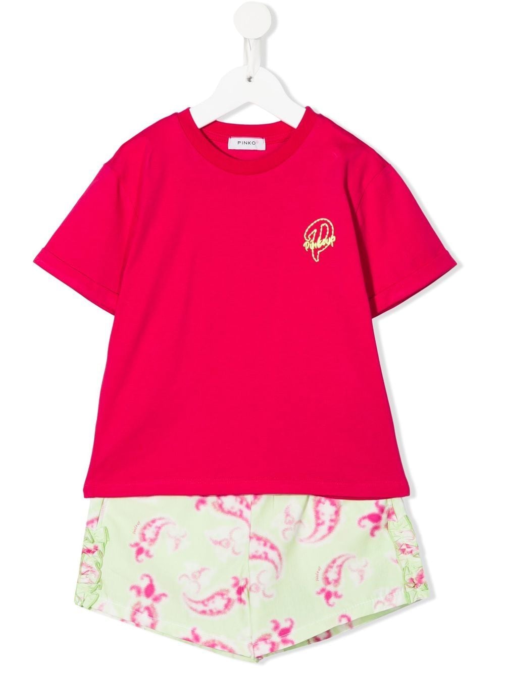 Pinko Kids paisley-print short set von Pinko Kids