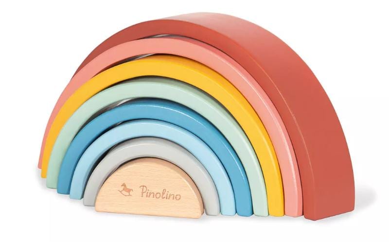 Pinolino® Stapelspielzeug »Holz-Regenbogen Ruby« von Pinolino®