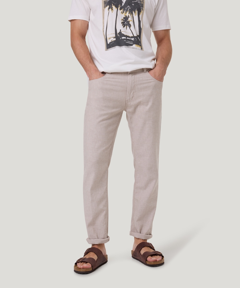 Pioneer Authentic Jeans Regular-fit-Jeans »RANDO Leinenhose«, im Five-Pocket Style Pioneer Authentic Jeans Regular-fit-Jeans »RANDO Leinenhose«, im Five-Pocket Style von Pioneer Authentic Jeans