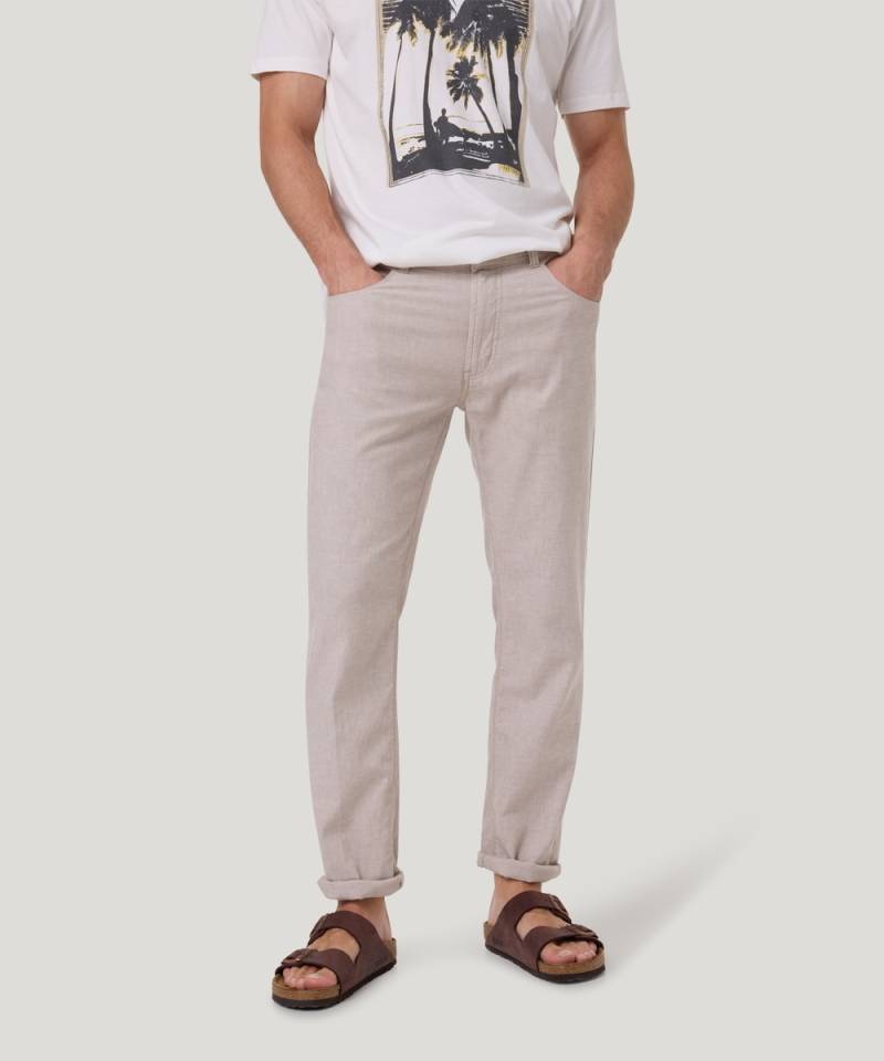 Pioneer Authentic Jeans Regular-fit-Jeans »RANDO Leinenhose«, im Five-Pocket Style von Pioneer Authentic Jeans