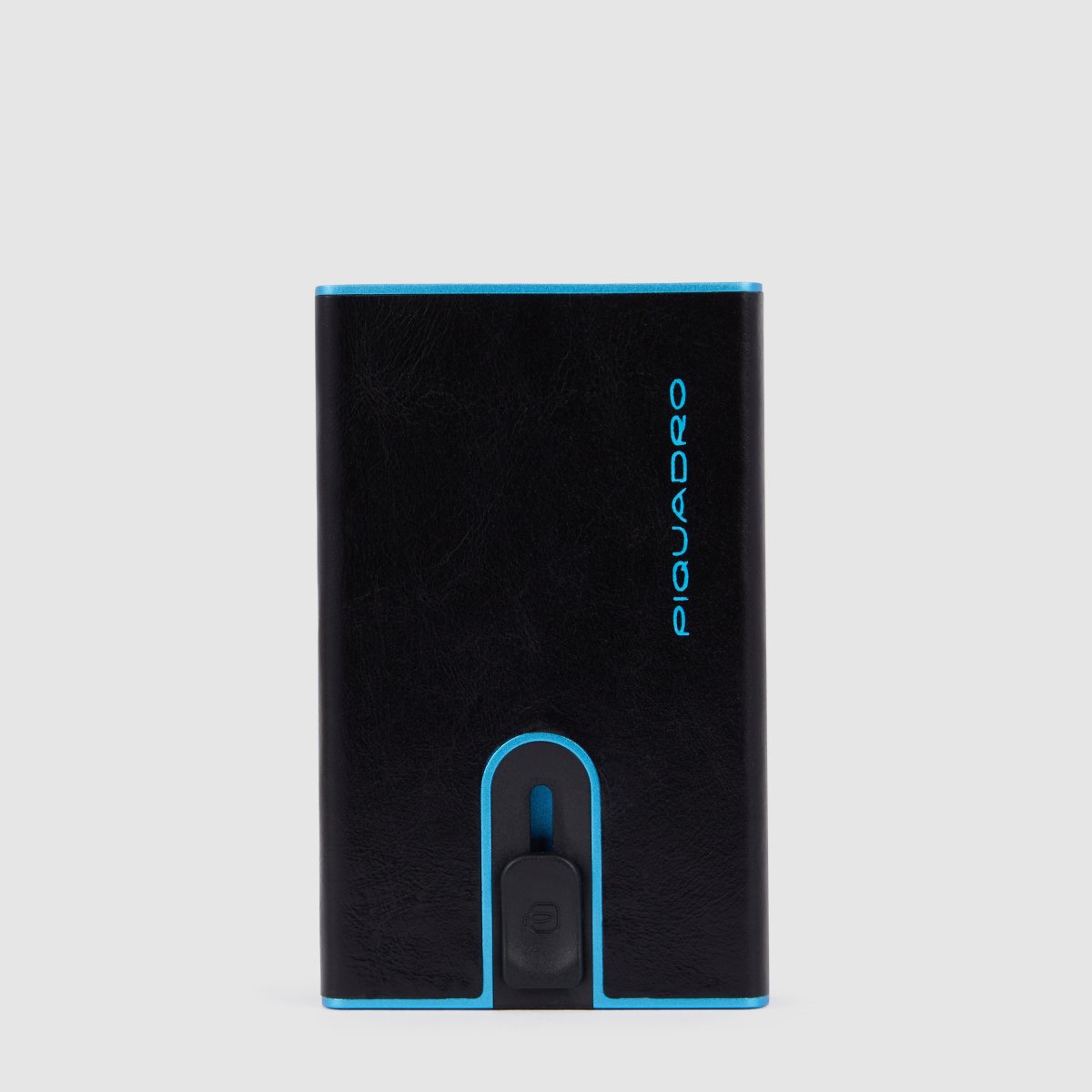 Blue Square - Compact Wallet für Scheine und Kreditkarten in Schwarz von Piquadro