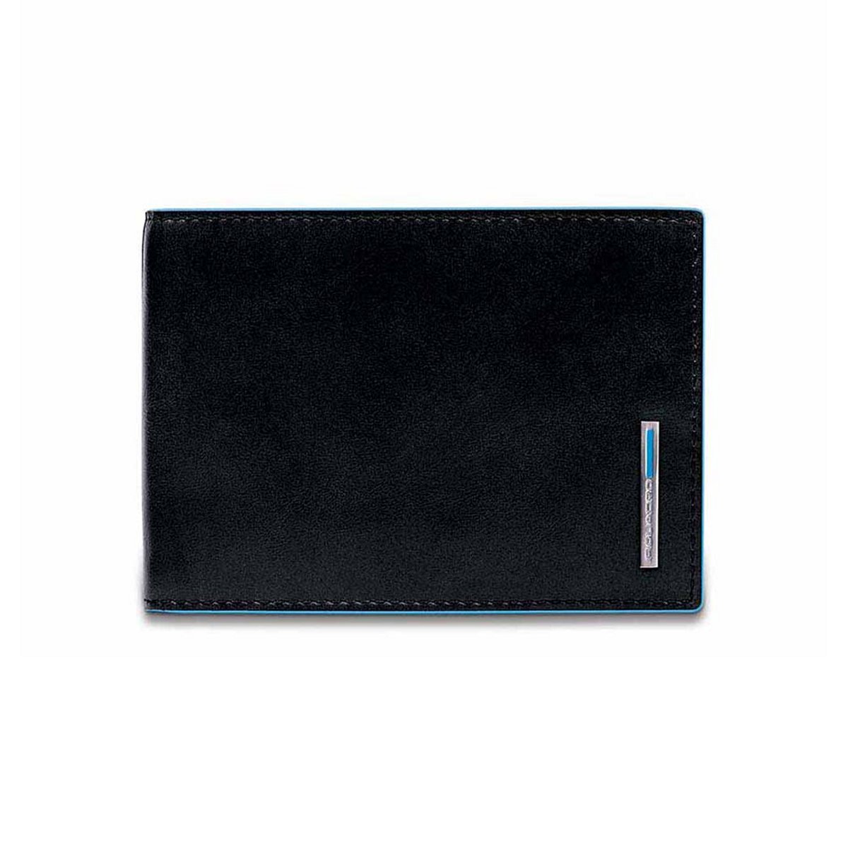 Blue Square - Herrenbrieftasche mit Klapp-Ausweisfenster in Schwarz Blue Square - Herrenbrieftasche mit Klapp-Ausweisfenster in Schwarz von Piquadro