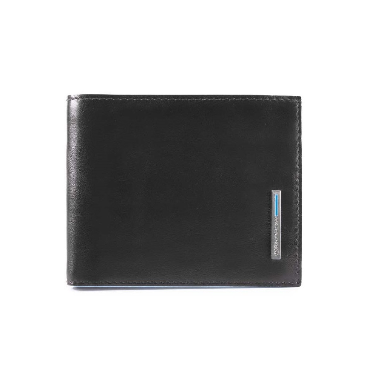 Blue Square - Herrenbrieftasche mit Klapp-Ausweisfenster und Münzfach in Schwarz Blue Square - Herrenbrieftasche mit Klapp-Ausweisfenster und Münzfach in Schwarz von Piquadro