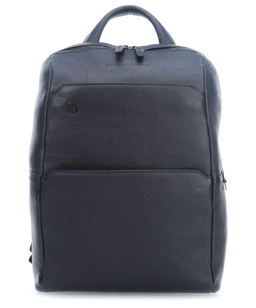 Black Square - 13 Zoll Laptop Rucksack Herren Blau von Piquadro