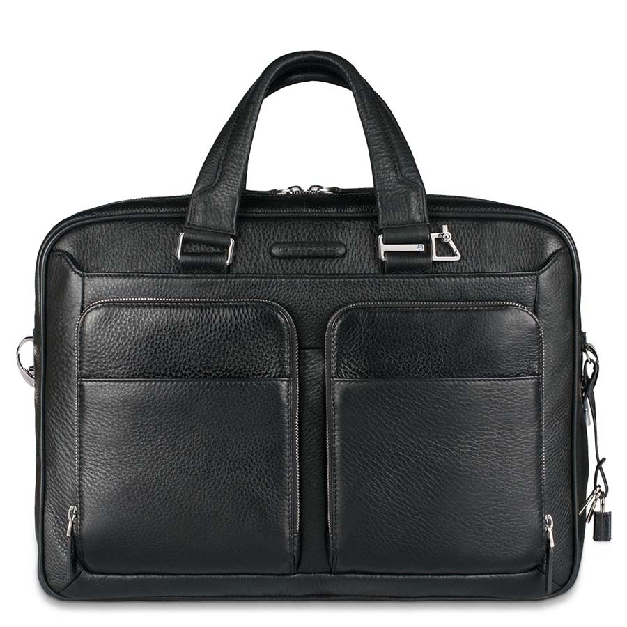 Modus – Laptoptasche mit Fach für iPad®Air/Air2 in schwarz von Piquadro