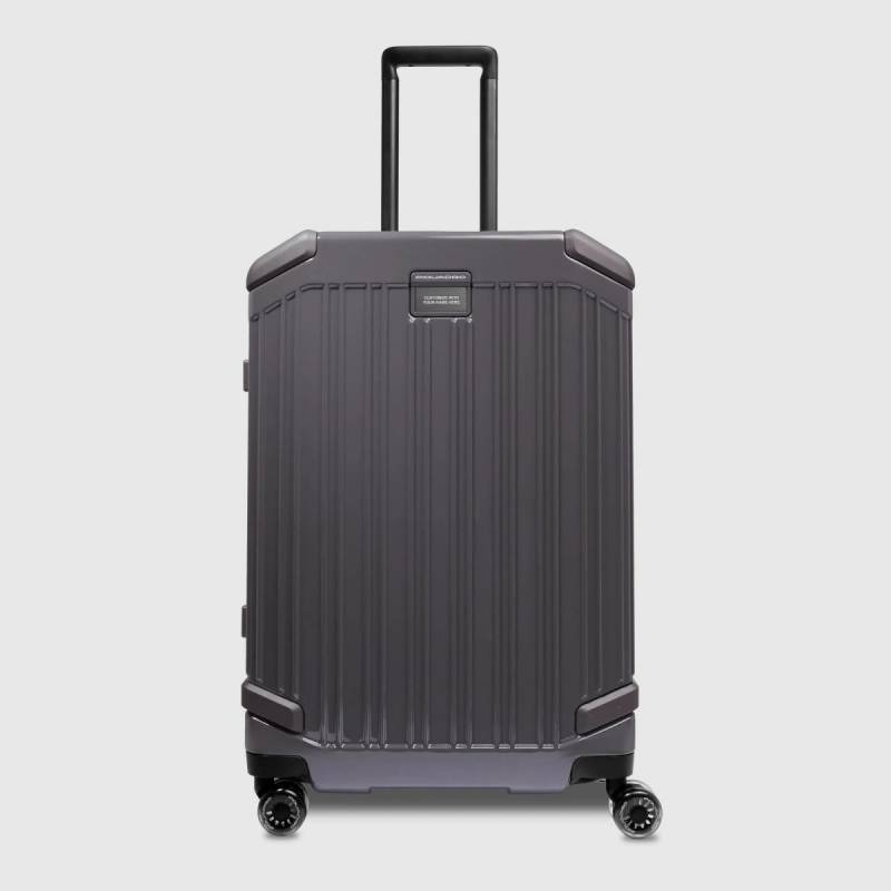 POP - Trolley M in Grau von Piquadro