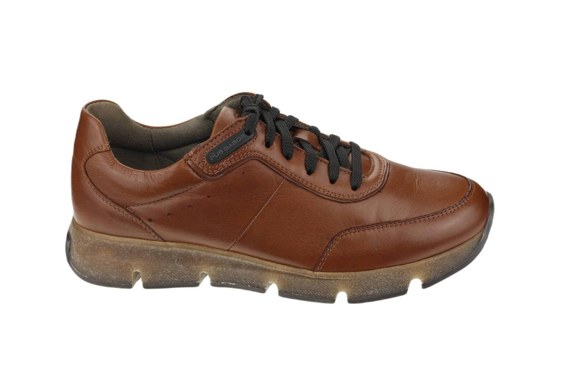 Leder Sneaker Herren Braun 40 von Pius Gabor