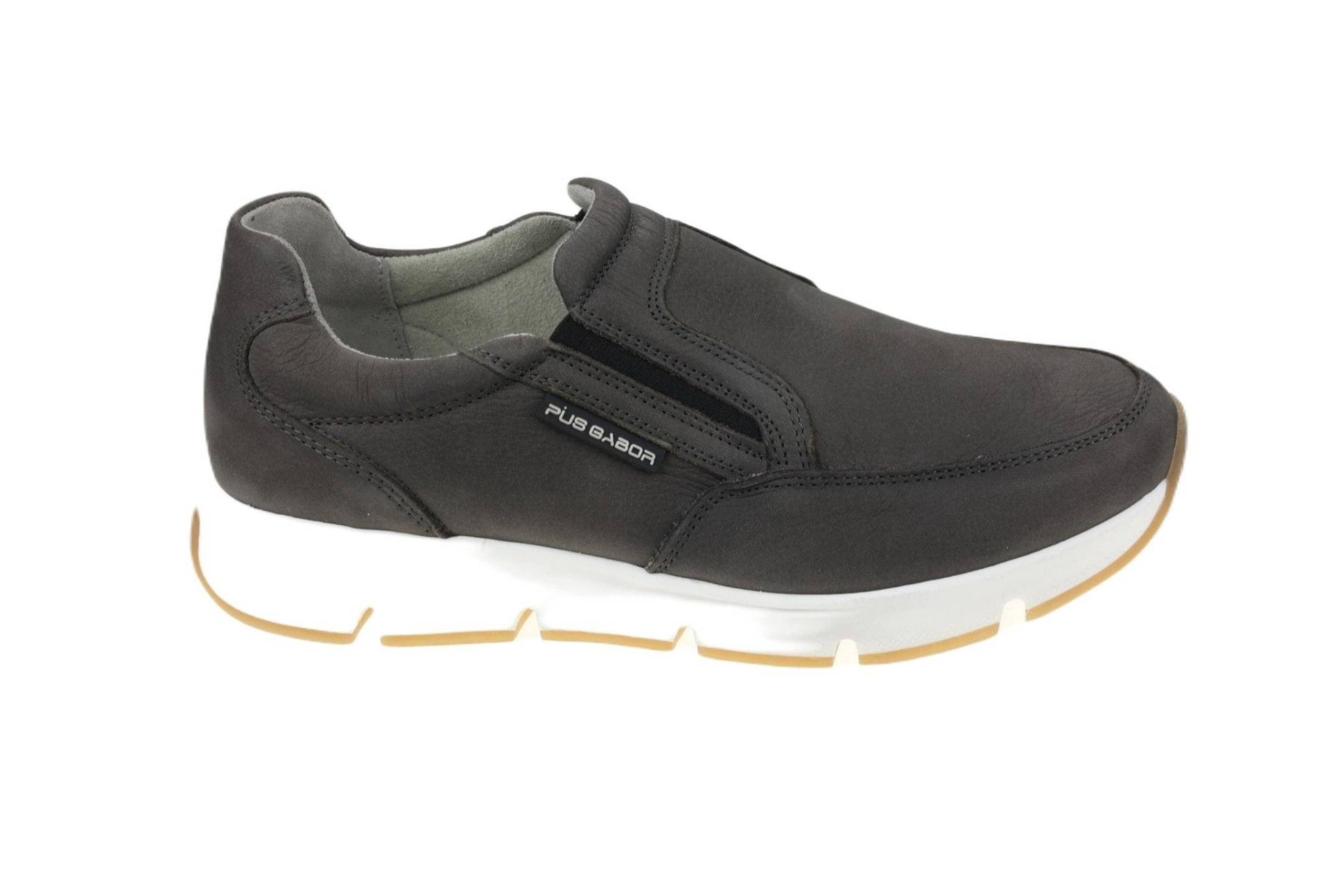 Nubuk Sneaker Herren Grau 40 von Pius Gabor