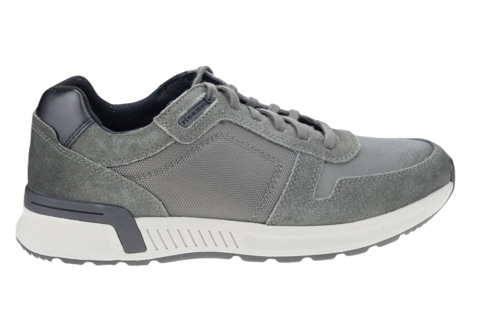 Nubuk Sneaker Herren Grau 41 von Pius Gabor