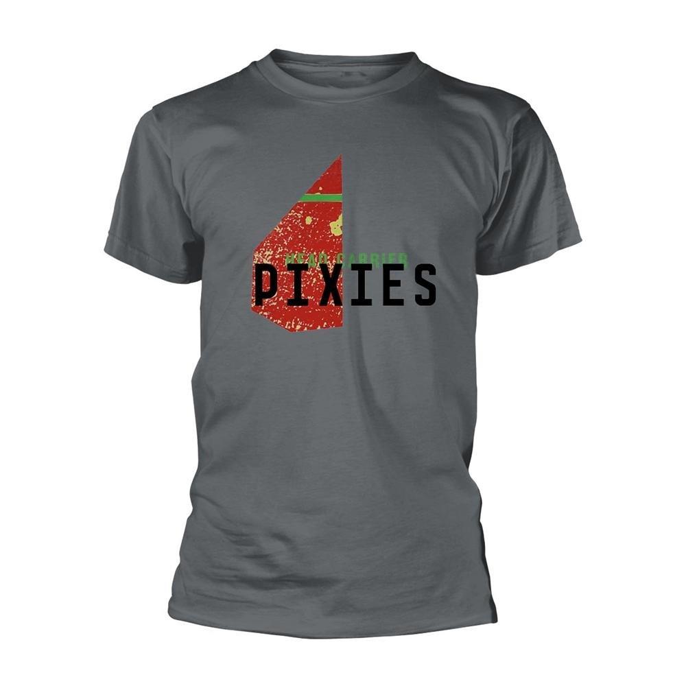 Head Carrier Tshirt Damen Grau L von Pixies