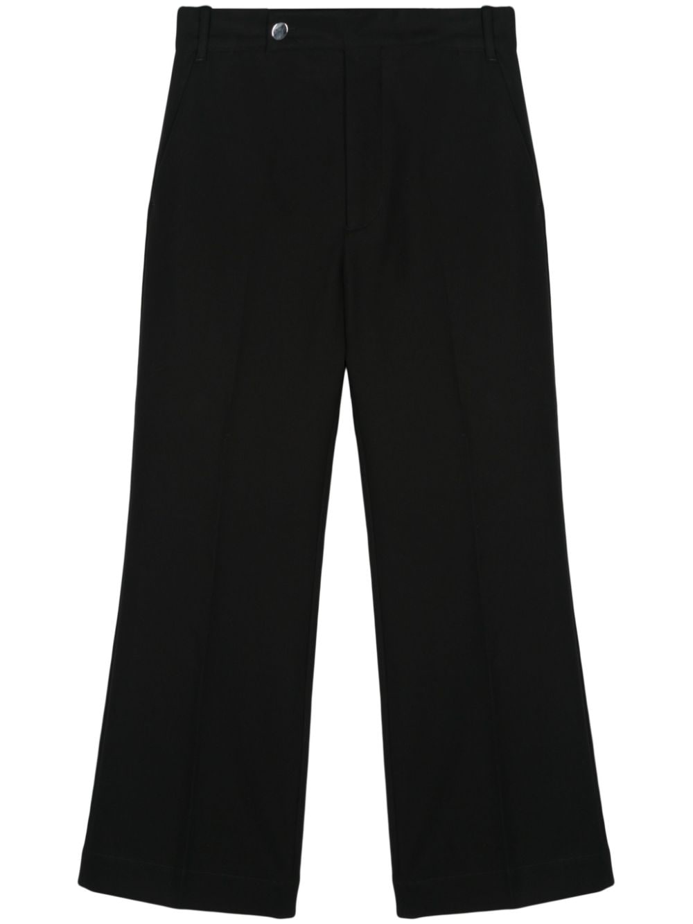 Plan C high-waisted flared trousers - Black von Plan C