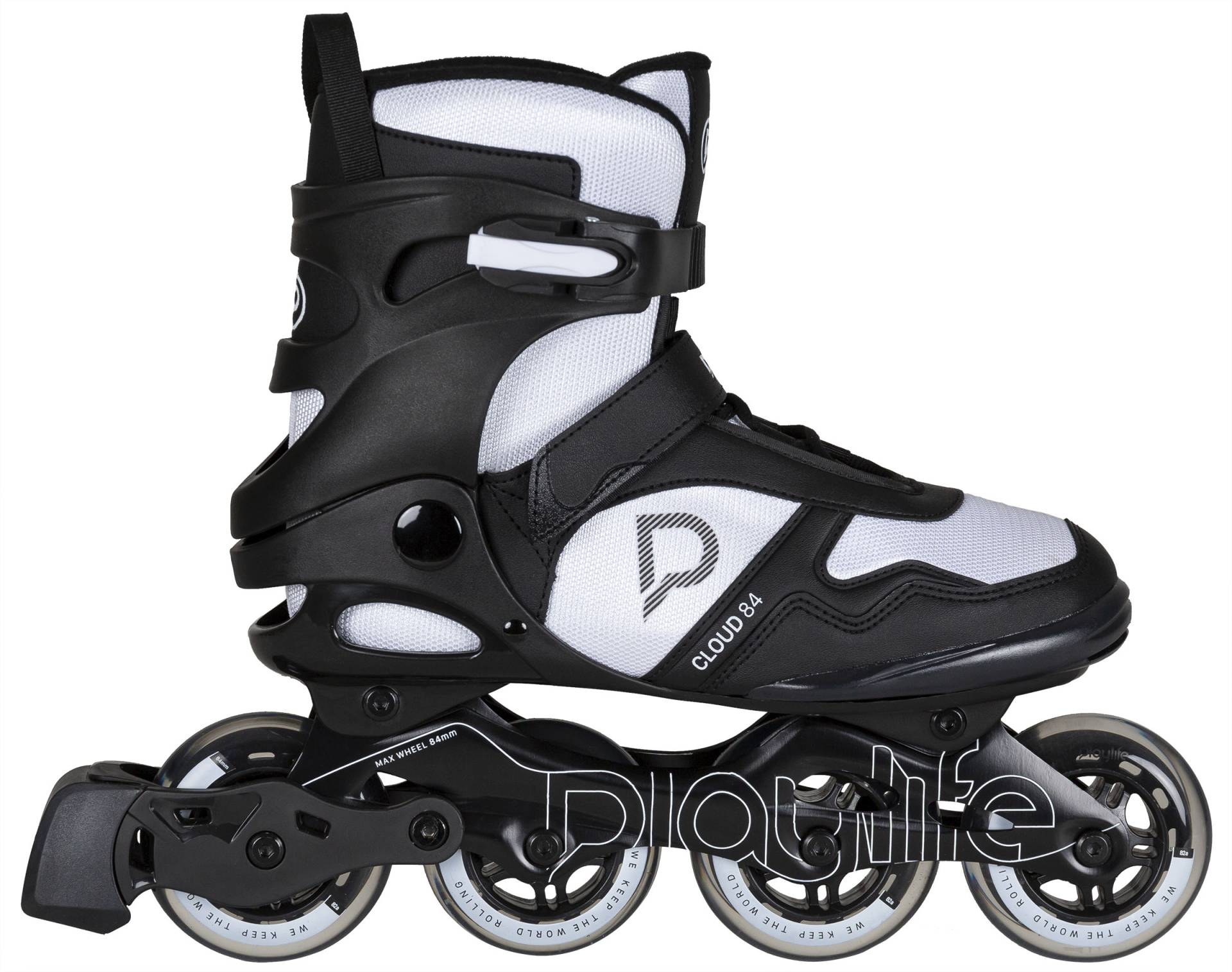 Playlife Inlineskates »Cloud Black/White 84«