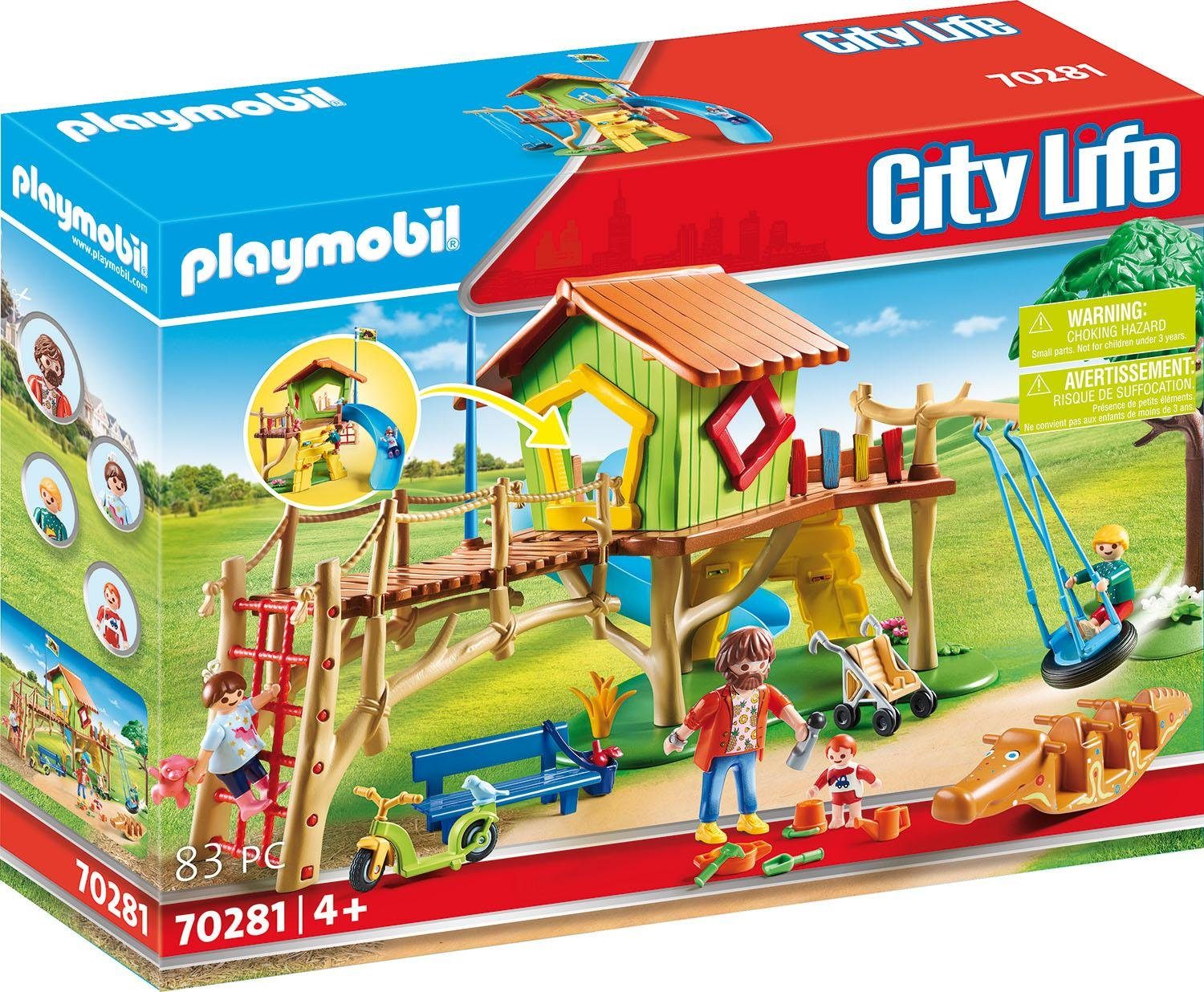 Playmobil® Konstruktions-Spielset »Abenteuerspielplatz (70281), City Life«, (83 St.) von Playmobil®