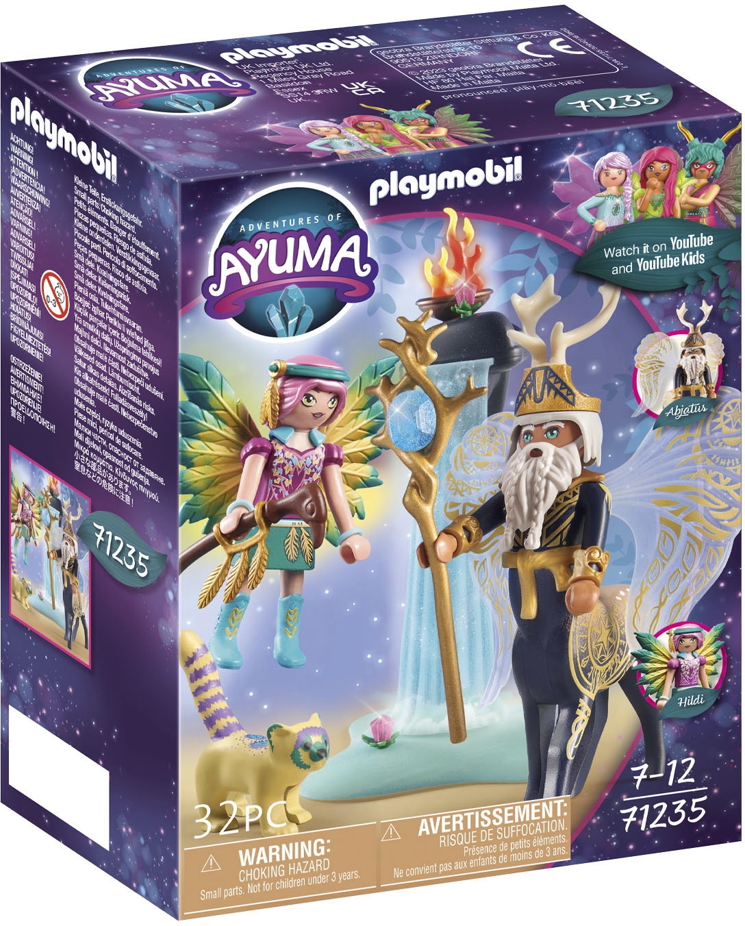 Playmobil® Konstruktions-Spielset »Abjatus mit Knight Fairy Hildi (71235), Adventures of Ayuma«, (32 St.) von Playmobil®