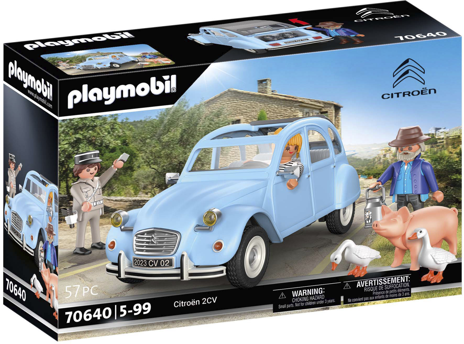 Playmobil® Konstruktions-Spielset »Citroën 2CV (70640)«, (57 St.) von Playmobil®