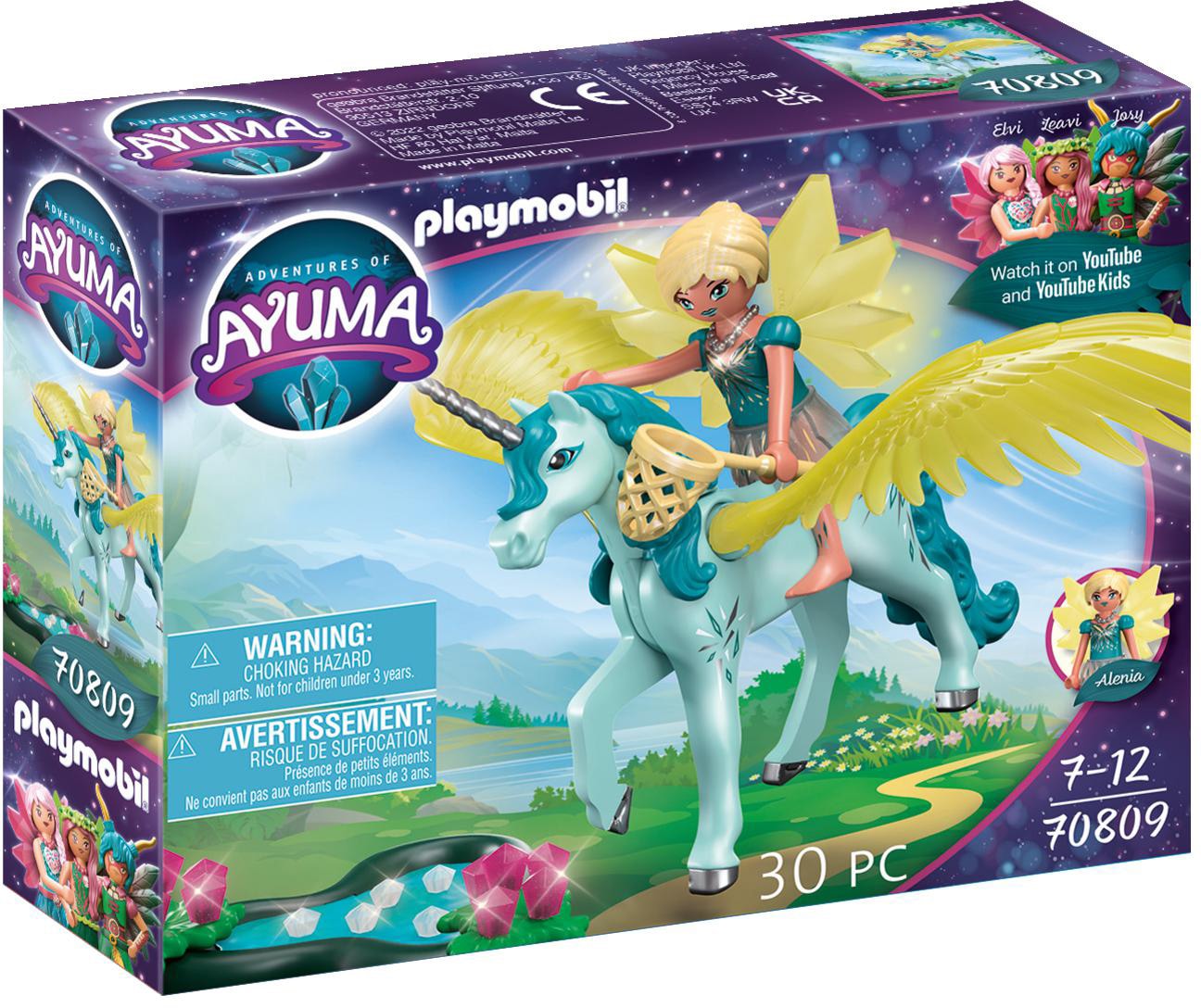 Playmobil® Konstruktions-Spielset »Crystal Fairy mit Einhorn (70809), Adventures of Ayuma«, (30 St.) von Playmobil®