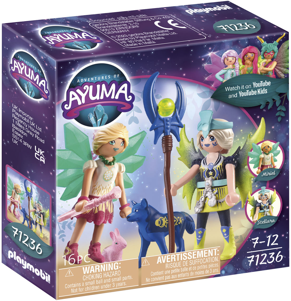 Playmobil® Konstruktions-Spielset »Crystal- und Moon Fairy mit Seelentieren (71236), Adventures of Ayuma«, (16 St.) von Playmobil®