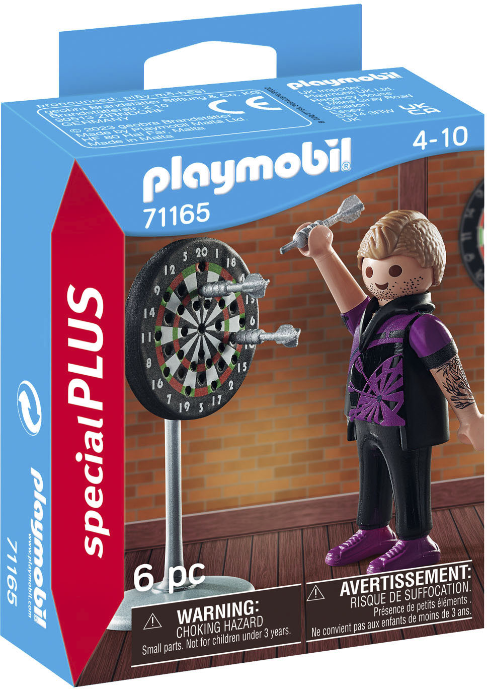 Playmobil® Konstruktions-Spielset »Dartspieler (71165), Special Plus« von Playmobil®