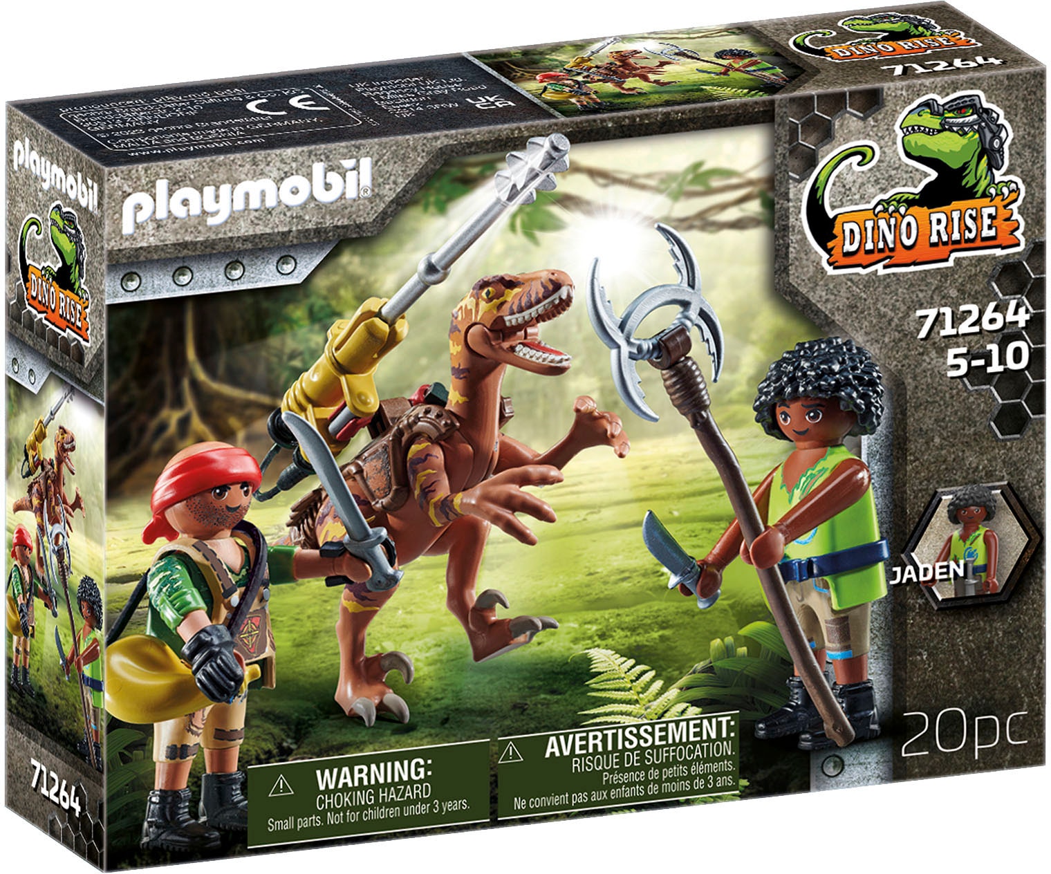 Playmobil® Konstruktions-Spielset »Deinonychus (71264), Dino Rise«, (20 St.) von Playmobil®