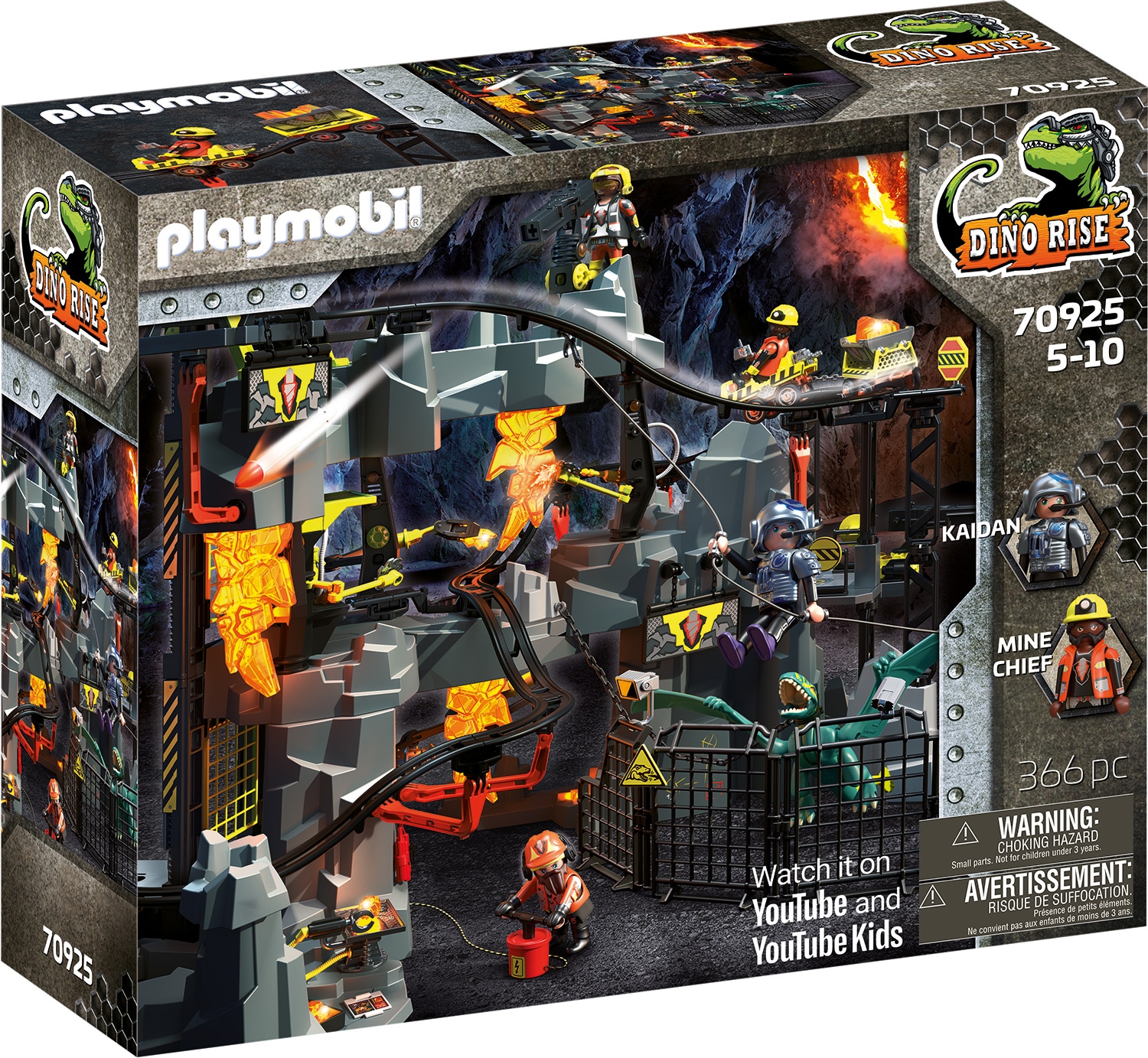 Playmobil® Konstruktions-Spielset »Dino Mine (70925), Dino Rise«, (366 St.) von Playmobil®