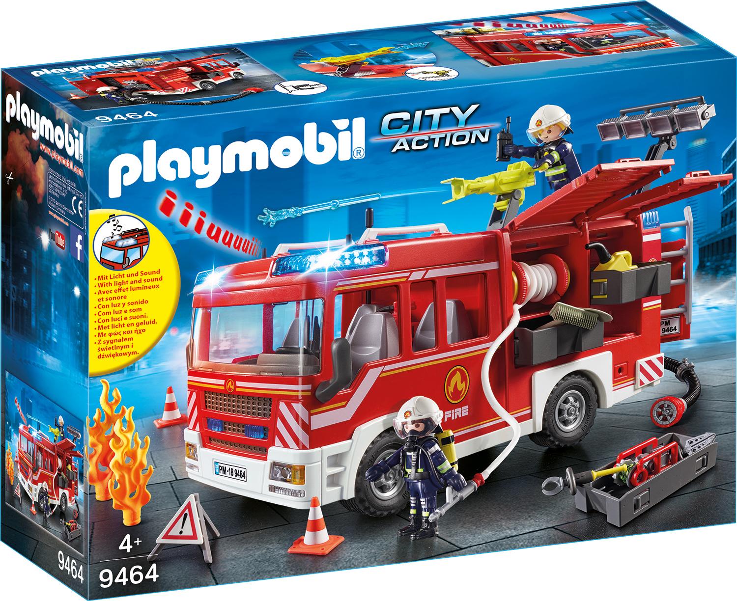 Playmobil® Konstruktions-Spielset »Feuerwehr-Rüstfahrzeug (9464), City Action« von Playmobil®