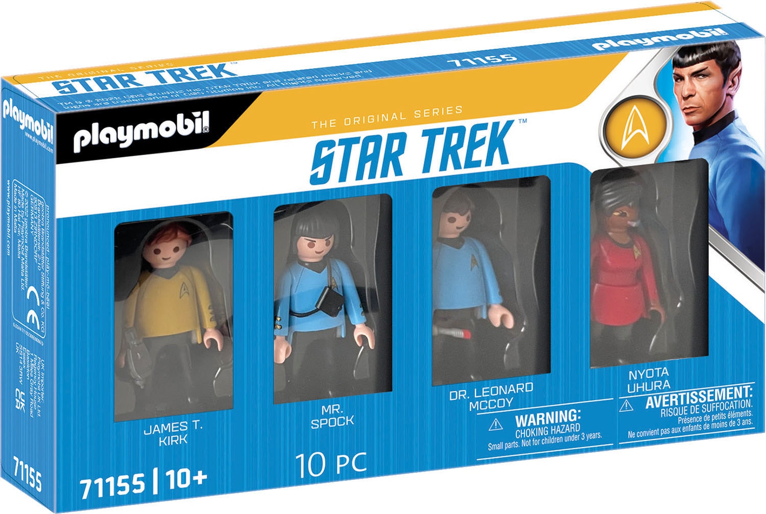 Playmobil® Konstruktions-Spielset »Figurenset (71155), Star Trek«, (10 St.) von Playmobil®