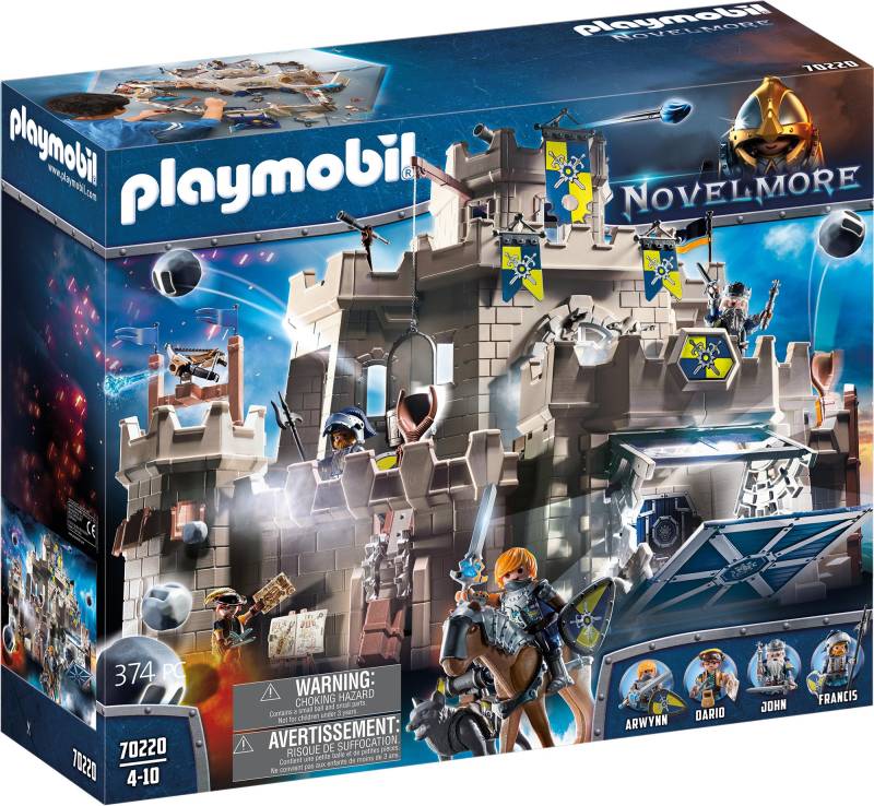 Playmobil® Konstruktions-Spielset »Grosse Burg von Novelmore (70220), Novelmore«, (374 St.) von Playmobil®