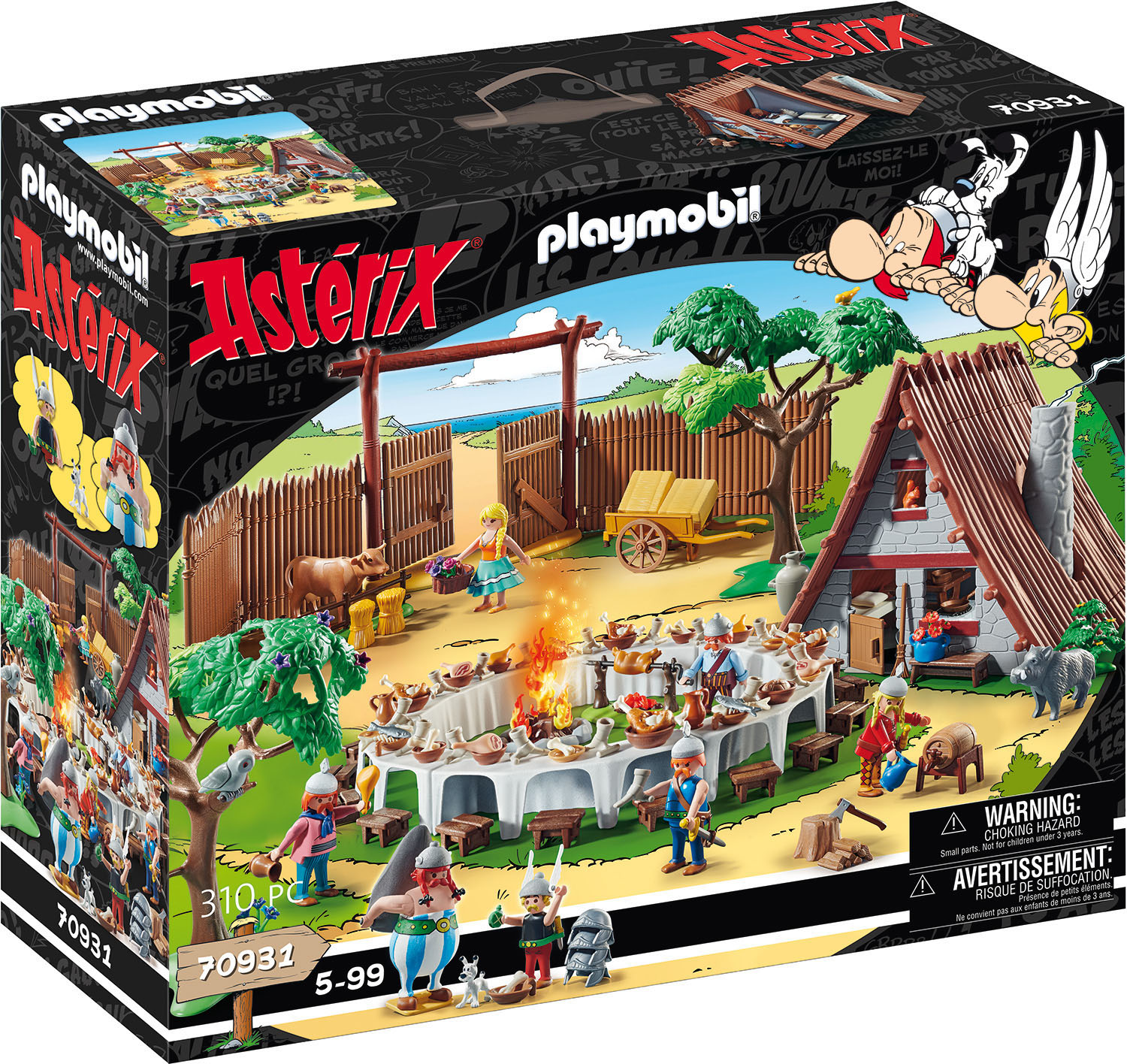 Playmobil® Konstruktions-Spielset »Grosses Dorffest (70931), Asterix«, (310 St.) von Playmobil®