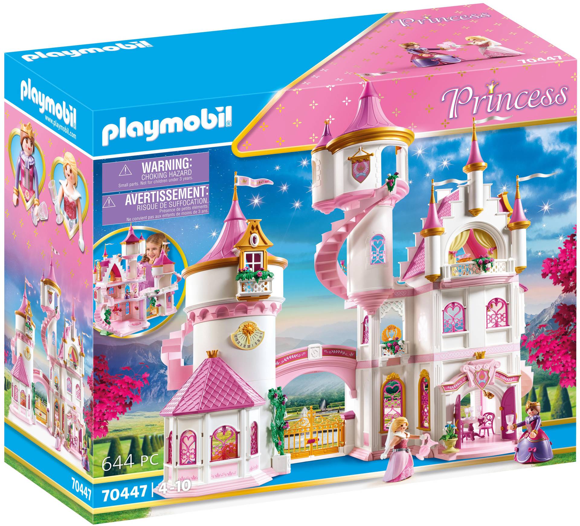 Playmobil® Konstruktions-Spielset »Grosses Prinzessinnenschloss (70447), Princess«, (644 St.) von Playmobil®