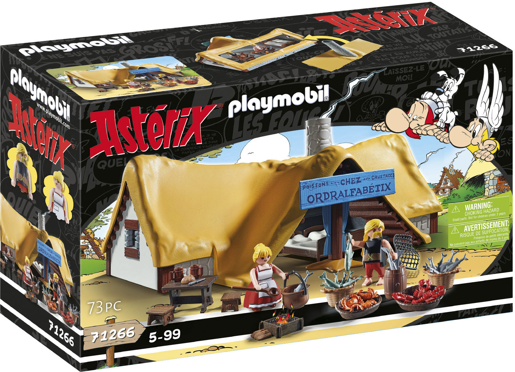 Playmobil® Konstruktions-Spielset »Hütte des Verleihnix (71266), Asterix«, (73 St.) von Playmobil®