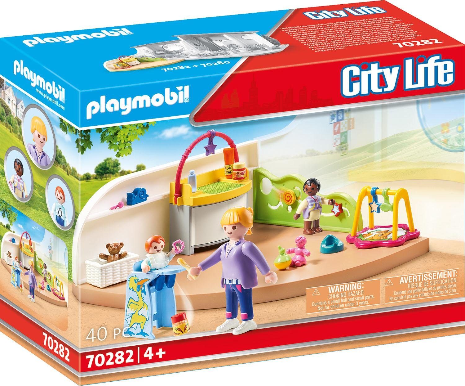 Playmobil® Konstruktions-Spielset »Krabbelgruppe (70282), City Life«, (40 St.) von Playmobil®