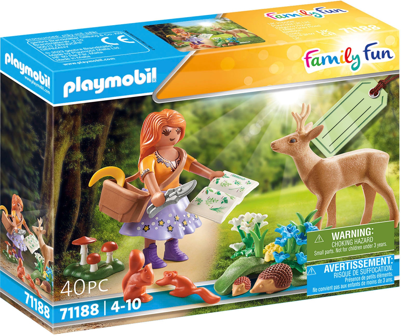 Playmobil® Konstruktions-Spielset »Kräutersammlerin (71188), Family Fun«, (40 St.) von Playmobil®